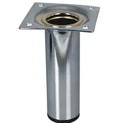 Pied de meuble H. 100 mm x ø 30 mm chromé^Diall Sale