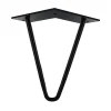 Pied de meuble en triangle en acier noir Cime H. 16 cm^ Discount