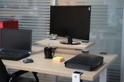 PIED DE TABLE 75 CM BLANC MODULABLE SANS OUTIL ET SANS VIS^UZY Hot