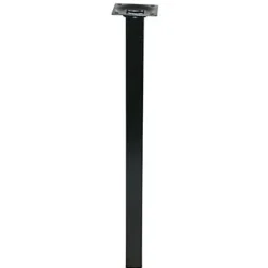 Pied de table 25 x 25 x H. 350 mm noir^Diall Best