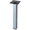Pied de table 25 x 25 x H. 250 mm gris-Diall Clearance