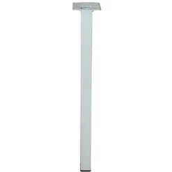 Pied de table 25 x 25 x H. 350 mm blanc^Diall Clearance