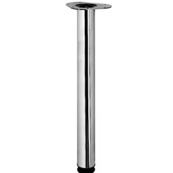 Pied de table réglable ø76 x H. 1100 mm chrome-Diall Hot