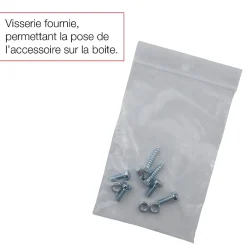 Pied elliptique Ivoire brillant RAL 1015B-Renz Discount