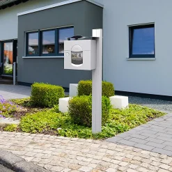 Pied latéral à sceller Blanc 9010M-Renz