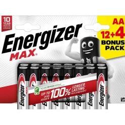 Pile AA LR6 Max vendue par 16 pièces-Energizer Hot