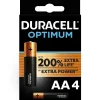 Pile alcaline AA (LR6) Optimum, lot de 4-Duracell Hot