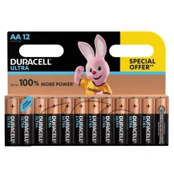 Pile alcaline AA (LR6) , lot de 12^Duracell Best
