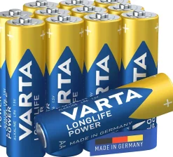 Pile alcaline AA (LR6) Long-life Power, lot de 12^Varta Sale