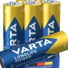 Pile alcaline AA (LR6) Long-life Power, lot de 6^Varta Discount