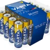 Pile alcaline AA (LR6) Long-life Power, lot de 24^Varta New