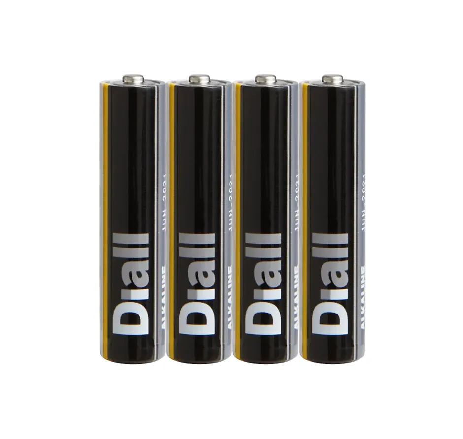 Pile alcaline AAA (LR03) , lot de 4^Diall Hot