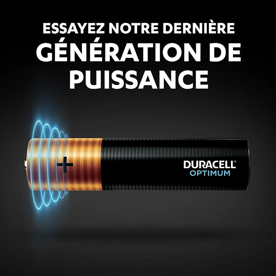 Pile alcaline AAA (LR03) Optimum, lot de 6^Duracell Best