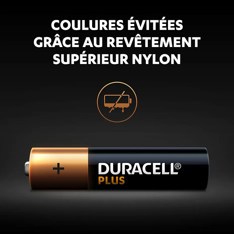 Pile alcaline AAA (LR03) Plus, lot de 6^Duracell Hot