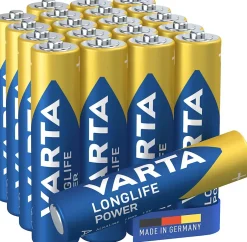 Pile alcaline AAA (LR03) Long-life Power D, lot de 20^Varta Best
