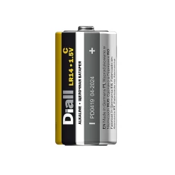 Pile alcaline C (LR14) , lot de 2-Diall