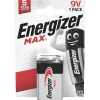 Pile Alcaline 6LR61 9V Max-Energizer New