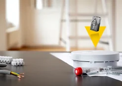 Pile au lithium 9V (PP3) , lot de 1-Varta Hot