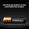 Pile rechargeable AA (LR6) 2500Mah, lot de 4^Duracell Hot