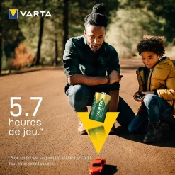 Pile rechargeable Ni-MH D (LR20) , lot de 2-Varta