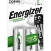 Pile rechargeable Power Plus HR14 2500 mAh, pack de 2^Energizer Discount