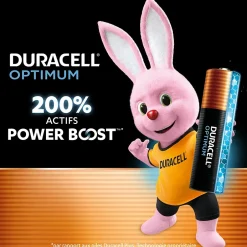 Piles alcaline AAA LR3 Optimum - lot de 8-Duracell Clearance