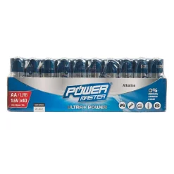 Piles Alcalines Super LR6 AA - Lot de 40 Pcs - Énergie Fiable et Durable -^PowerMaster Sale