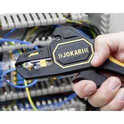 Pince à dénuder Jokari Secura T20100 0.2 à 6 mm² AWG 10 à 24 6 à 18 mm^4M Clearance