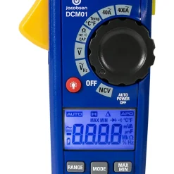 Pince ampèremétrique DCM01 CAT III 400 A - 600 V l.72 P.40 x H.225 mm^Jacobsen Outlet