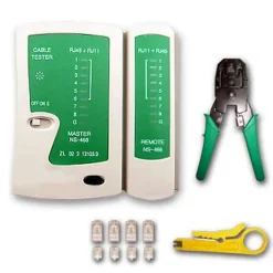 Pince et testeur câble réseau RJ45 -^Linxor Hot