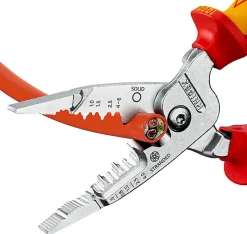 Pince électrique 5 en 1 métrique KINPEX 13 76 200 ME, dénudage coupe torsion-D44 Best