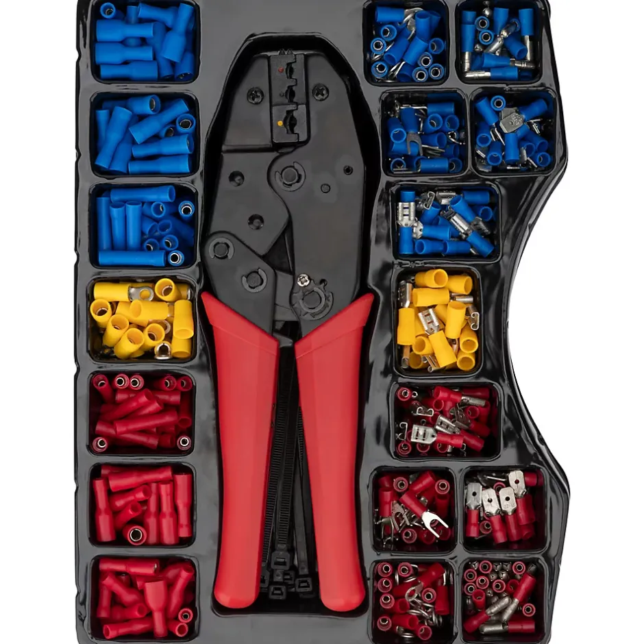 Pinces à sertir + 500 cosses^Zenitech Best