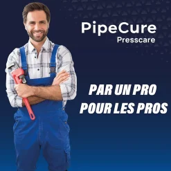 Presscare, Kit de 2 Diametres Alesoirs PVC pour Piscinistes en Aluminium Anodise, Lame en carbure disponible-Pipecure Online