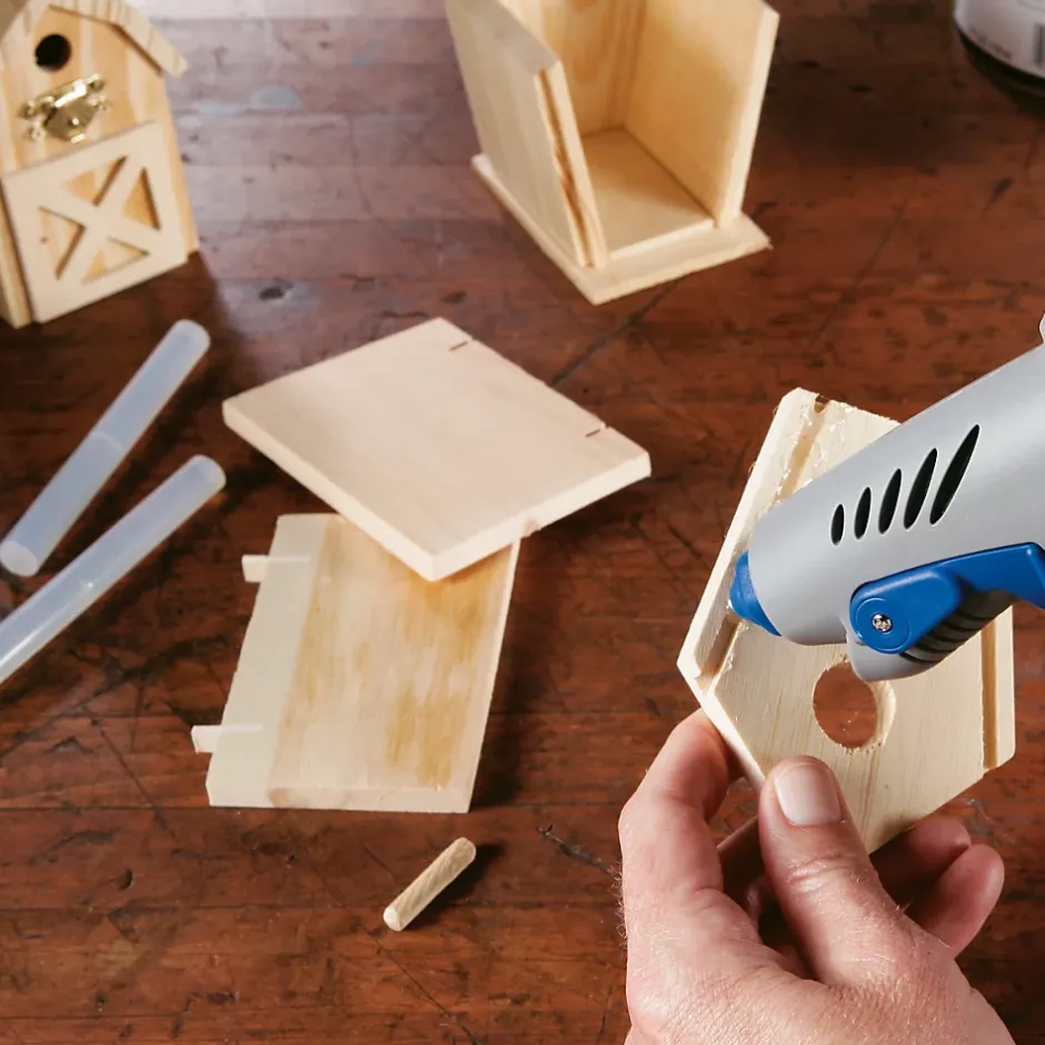 Pistolet à colle chaude 930 + 18 bâtons-Dremel