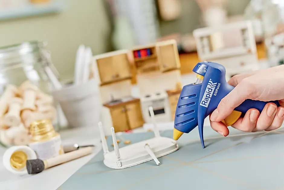 Pistolet à colle 7mm Point avec cordon amovible sans fil^Rapid Hot