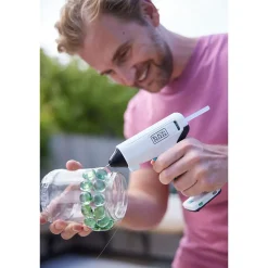 Pistolet À Colle Sans Fil 3,6V - BCGL115-XJ - Avec 20 Sticks De Colle-Black+Decker Online