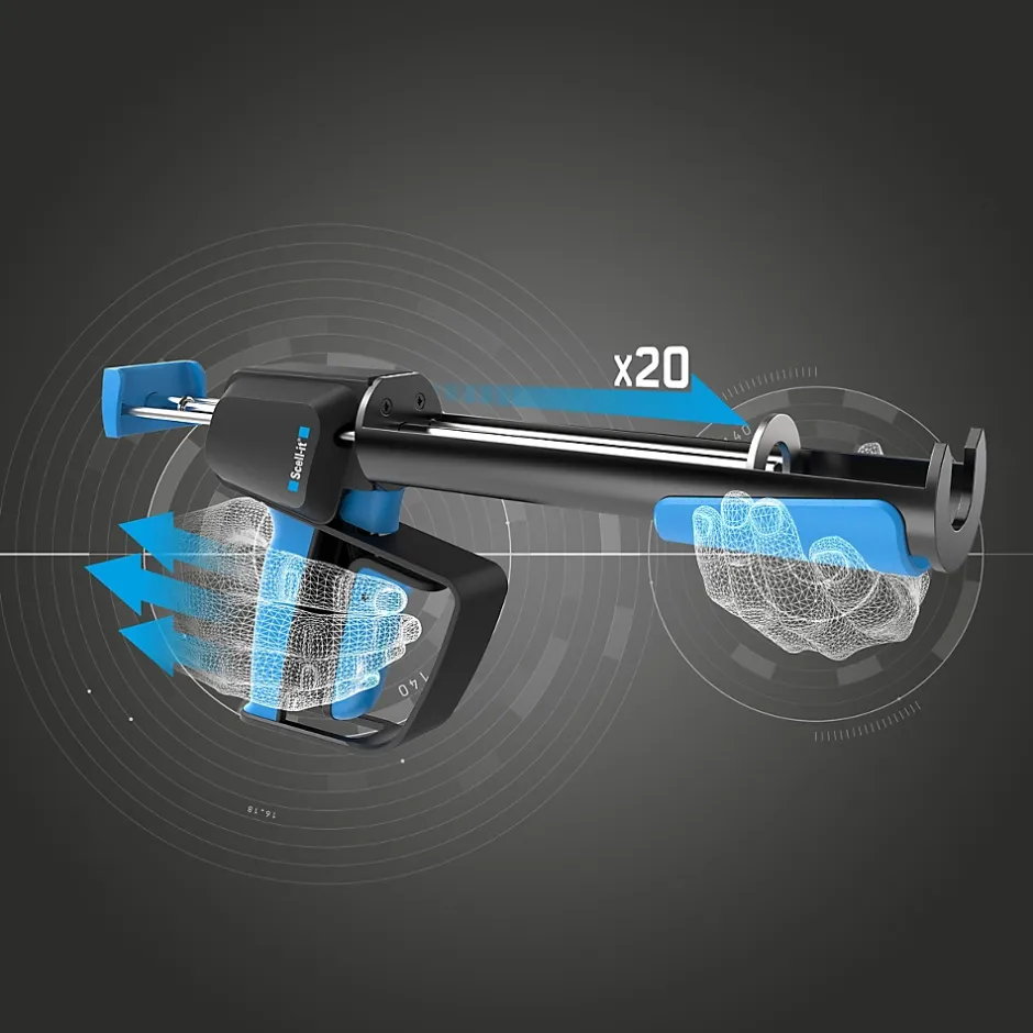 Pistolet manuel professionnel pour cartouche Easypush 280/310 ml^Scell-It Outlet