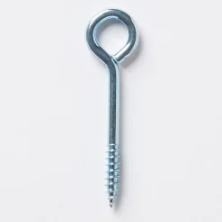 Piton à visser acier zingué 7,5 cm (lot de 8)-Verve