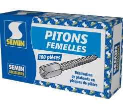Pitons Femelles , Boite de 100-Semin Outlet