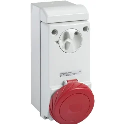 Pkb63p534 Schneider Pratika - Socle De Prise à Vis - Saillie - 63a - 3p+t - 380-415v Ip67^Schneider Electric Discount