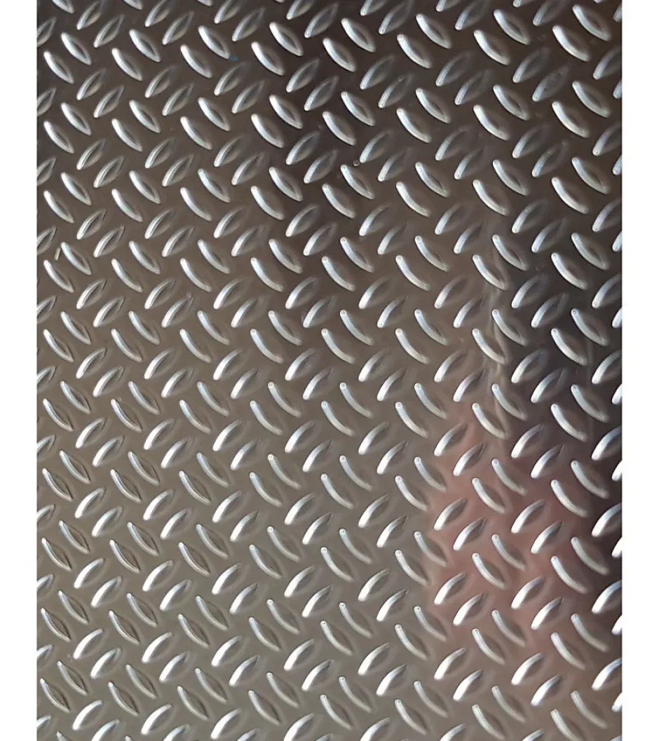 Plaque Aluminium Grain de riz, ép. 1/2mm, Hauteur 25cm x Largeur 80cm^Alucouleur Hot