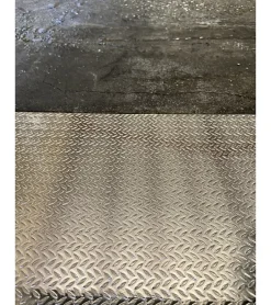 Plaque Aluminium Grain de riz, ép. 1/2mm, Hauteur 60cm x Largeur 90cm^Alucouleur Sale