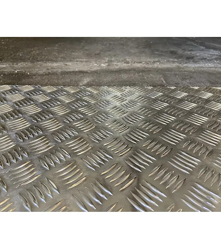 Plaque Aluminium Strié, ép. 2/3mm, Hauteur 65cm x Largeur 80cm-Alucouleur Sale