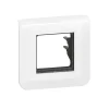 Plaque de finition 2 modules Mosaïc 0 994 71 coloris blanc l.82 x P.9 x H.82 mm^Legrand Outlet