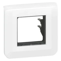 Plaque de finition 2 modules Mosaïc 0 994 71 coloris blanc l.82 x P.9 x H.82 mm^Legrand Outlet