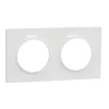Plaque de finition 2 postes Odace Styl S520704 coloris blanc l.156 x P.10 x H.85 mm^Schneider Electric Sale