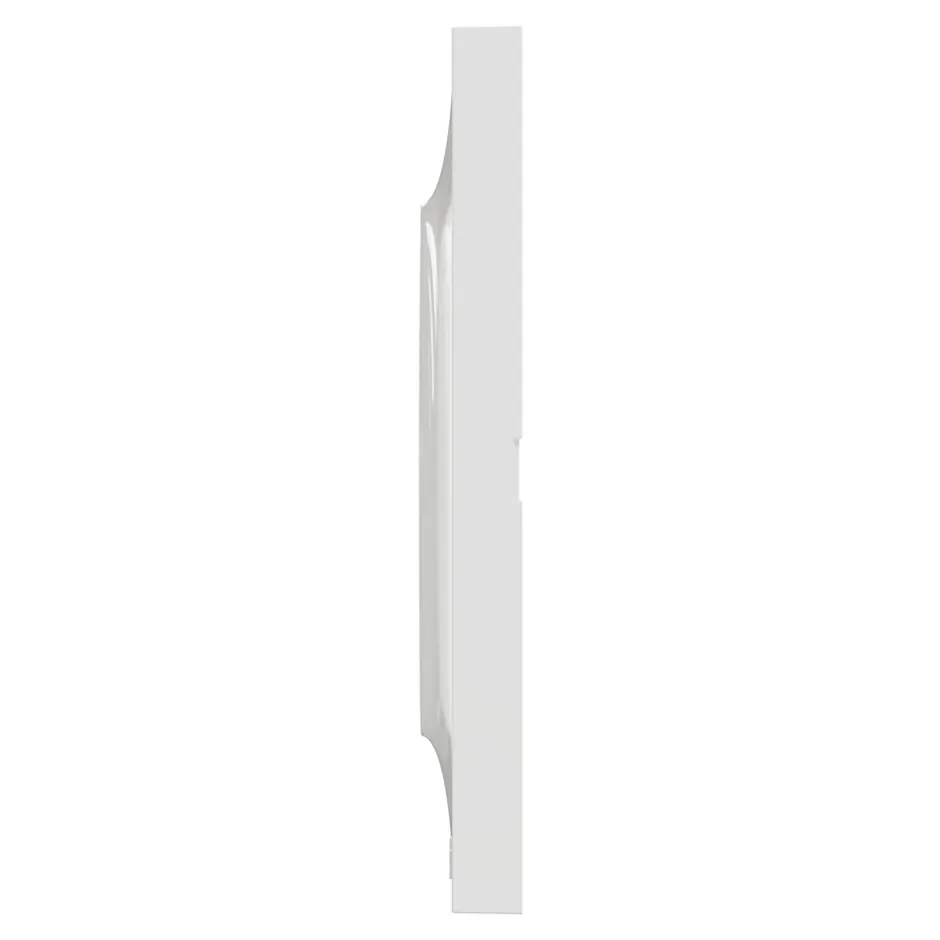 Plaque de finition 2 postes Odace Styl S520704 coloris blanc l.156 x P.10 x H.85 mm^Schneider Electric Sale