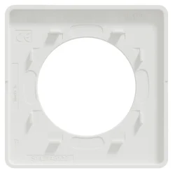 Plaque de finition 1 poste Odace Touch S520802 coloris blanc l.85 x P.10 x H.85 mm-Schneider Electric Hot