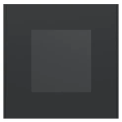 Plaque de finition 1 poste Unica Déco Essentielle NU600254 coloris anthracite l.88,6 x P.10,25 x H.85 mm-Schneider Electric