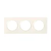 Plaque de finition 3 postes Dooxie 6 009 03 coloris blanc l.229 x P.10 x H.87 mm-Legrand New